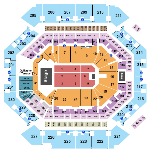 Barclays Center Wild N Out Seating Chart