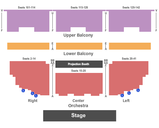 The United Theater on Broadway Wild N Out Seating Chart